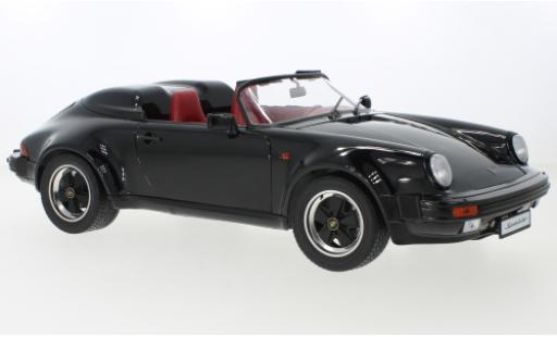 Coche miniatura Porsche 930 Speedster 1/12 Schuco 911 negro 1989 Porsche 930 Speedster 1/12 Schuco 911 negro 1989 coche miniatura