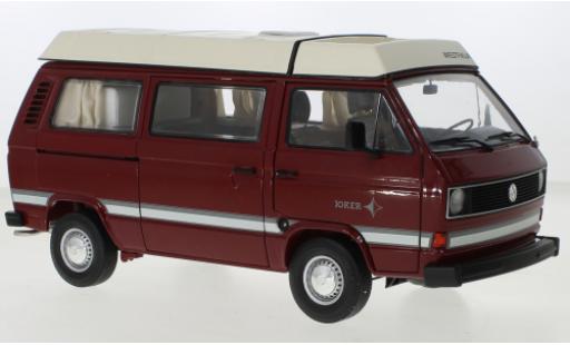 Coche miniatura Volkswagen T3 1/18 Schuco a Joker rojo Volkswagen T3 1/18 Schuco a Joker rojo coche miniatura