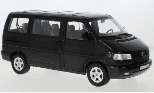 Coche miniatura Volkswagen T4 1/18 Schuco b Bus Caravelle metallise negro Volkswagen T4 1/18 Schuco b Bus Caravelle metallise negro coche miniatura
