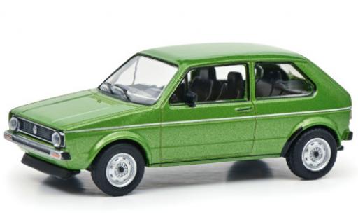 Coche miniatura Volkswagen Golf 1/64 Schuco I verde Paperbox Edition Volkswagen Golf 1/64 Schuco I verde Paperbox Edition coche miniatura
