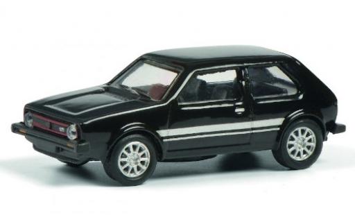 Coche miniatura Volkswagen Golf 1/87 Schuco I GTI negro/Dekor Volkswagen Golf 1/87 Schuco I GTI negro/Dekor coche miniatura