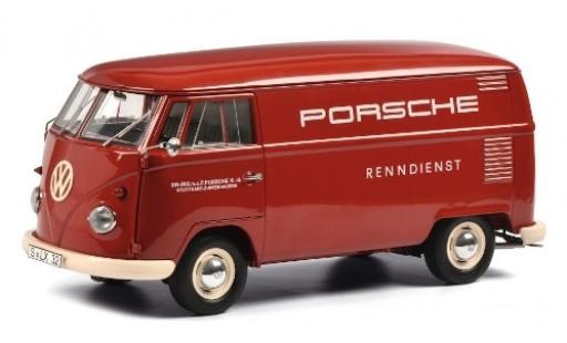 Coche miniatura Volkswagen T1 1/18 Schuco Kasten Porsche Renndienst Volkswagen T1 1/18 Schuco Kasten Porsche Renndienst coche miniatura