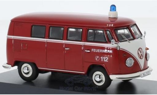Coche miniatura Volkswagen T1 1/43 Schuco b Bus Feuerwehr Volkswagen T1 1/43 Schuco b Bus Feuerwehr coche miniatura