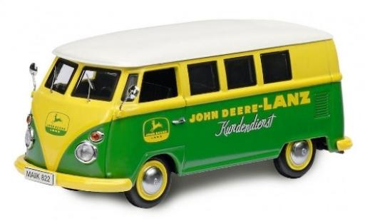 Coche miniatura Volkswagen T1 1/87 Schuco c Bus John Deere-Lanz Kundendienst Volkswagen T1 1/87 Schuco c Bus John Deere-Lanz Kundendienst coche miniatura
