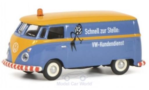Coche miniatura Volkswagen T1 1/87 Schuco c Kasten Kundendienst Volkswagen T1 1/87 Schuco c Kasten Kundendienst coche miniatura