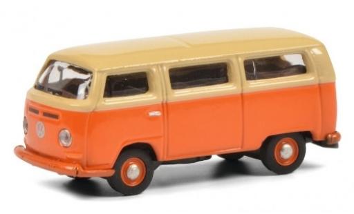 Coche miniatura Volkswagen T2 1/87 Schuco a Bus naranja/beige Volkswagen T2 1/87 Schuco a Bus naranja/beige coche miniatura