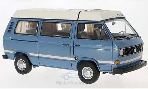 Coche miniatura Volkswagen T3 B 1/18 Schuco a Westfalia Joker azul mit Faltdach Volkswagen T3 B 1/18 Schuco a Westfalia Joker azul mit Faltdach coche miniatura