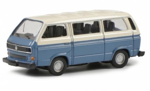 Coche miniatura Volkswagen T3 1/87 Schuco b Bus L azul/beige Volkswagen T3 1/87 Schuco b Bus L azul/beige coche miniatura
