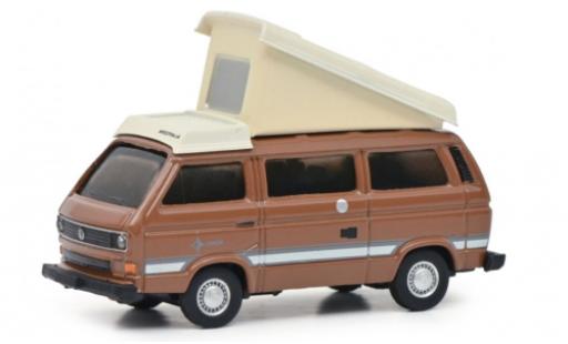 Coche miniatura Volkswagen T3 1/87 Schuco b Joker marron Volkswagen T3 1/87 Schuco b Joker marron coche miniatura