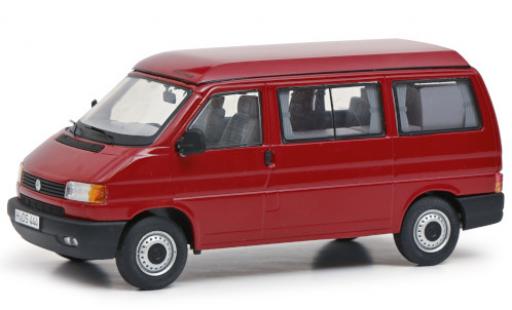 Coche miniatura Volkswagen T4 1/43 Schuco a California rojo Volkswagen T4 1/43 Schuco a California rojo coche miniatura