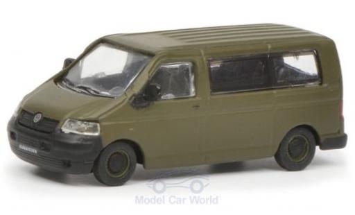 Coche miniatura Volkswagen T5 1/87 Schuco Bus Bundeswehr Volkswagen T5 1/87 Schuco Bus Bundeswehr coche miniatura