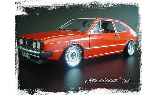 Volkswagen Scirocco GTI 1/18 Revell rojo ligne supersprint coche miniatura