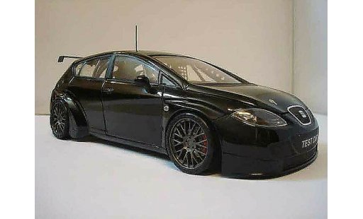 Seat Leon WTCC 1/18 Guiloy test car noir coche miniatura