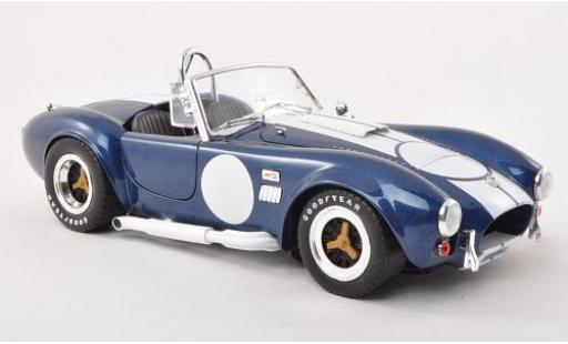 Coche miniatura Shelby Cobra 1/18 Shelby Collectibles 427 S/C metalico azul/blanco légende Series Shelby Cobra 1/18 Shelby Collectibles 427 S/C metalico azul/blanco légende Series coche miniatura