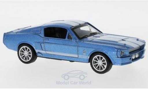 Coche miniatura Shelby Mustang 1/43 Shelby Collectibles GT500 metalico azul/blanco 1967 Shelby Mustang 1/43 Shelby Collectibles GT500 metalico azul/blanco 1967 coche miniatura