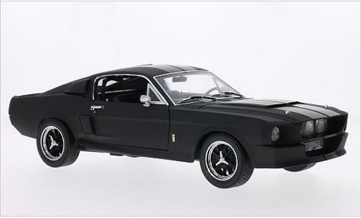 Shelby GT 500 1967 1/18 Greenlight mate-negro/negro coche miniatura