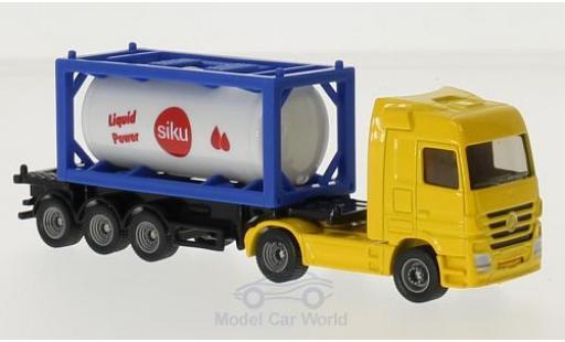 Coche miniatura Mercedes Actros 1/87 Siku Tankcontainer-SZ Mercedes Actros 1/87 Siku Tankcontainer-SZ coche miniatura