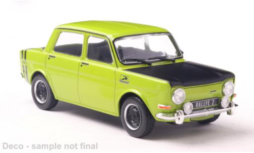 Coche miniatura Simca 1000 1/24 WhiteBox Rallye 2 grün 1:24 Simca 1000 1/24 WhiteBox Rallye 2 grün 1:24 coche miniatura