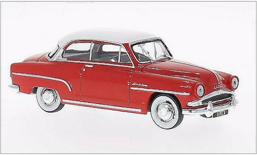 Simca Aronde Grand Large 1/43 WhiteBox rojo/blanco 1953 coche miniatura