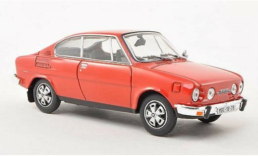 Skoda 110 R 1/43 Abrex rojo coche miniatura