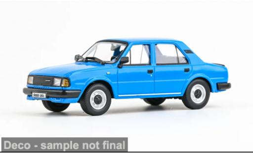 Coche miniatura Skoda 120 Base L azul 1984 1/43 Abrex