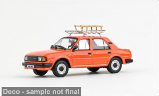 Skoda 120 1/43 Abrex L naranja 1984 1:43 coche miniatura