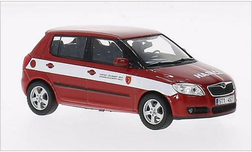 Skoda Fabia Livree Flotte 1/43 Abrex Hasici (CZ) coche miniatura