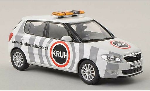 Skoda Fabia Livree Flotte 1/43 Abrex Kruh 2010 coche miniatura