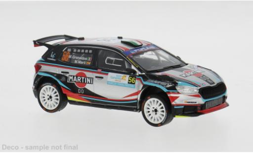Skoda Fabia 1/43 IXO RS Rally2 Rally Islas Canaris 2025 #56 M.Granados/M.Marti 1:43 coche miniatura