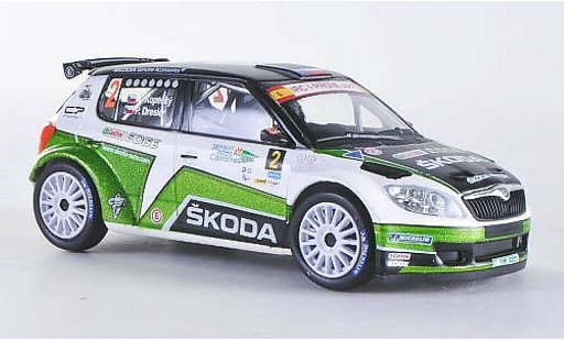 Skoda Fabia S2000 1/43 Abrex (FL 2010) No. 2011 coche miniatura