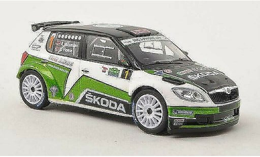 Skoda Fabia S2000 1/43 Abrex No.1 Rally Irland 2012 /O.Floene coche miniatura