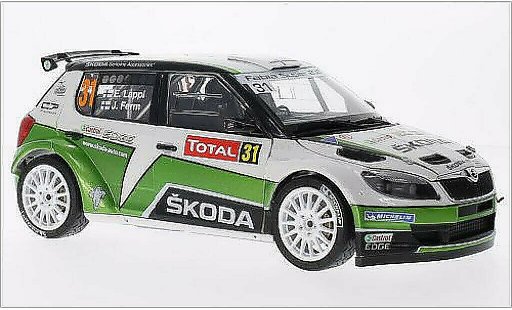 Skoda Fabia S2000 1/18 Abrex No.31 Rally Monte-Carlo 2013 /J.Ferm coche miniatura