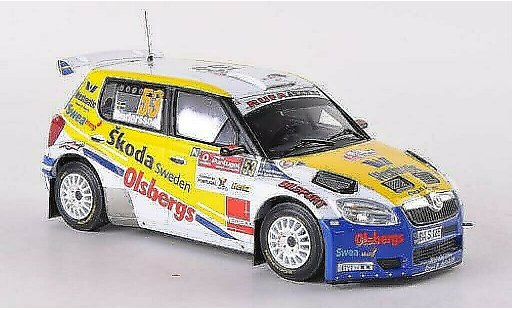 Skoda Fabia S2000 1/43 IXO No.53 Rufa Sport Rally Portugal 2010 coche miniatura