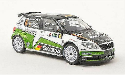 Skoda Fabia S2000 1/43 Abrex No.6 Rally Irland 2012 /T.Gottschalk coche miniatura