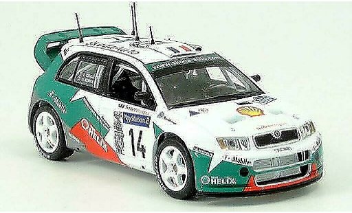 Skoda Fabia WRC 1/43 IXO TdC 2003 coche miniatura