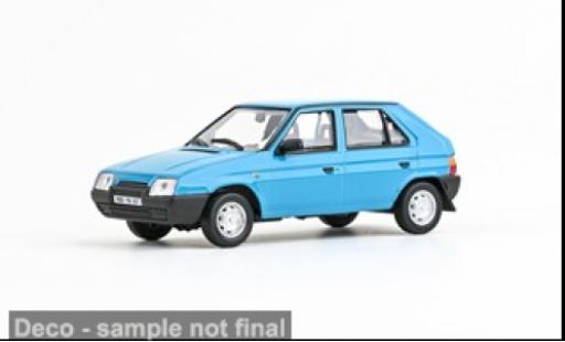 Skoda Favorit 1/43 Abrex 136L blau 1988 1:43 coche miniatura