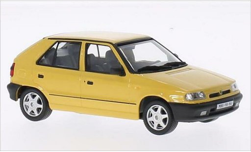 Skoda Felicia 1.3 GLXi 1/43 Abrex amarillo 1994 coche miniatura