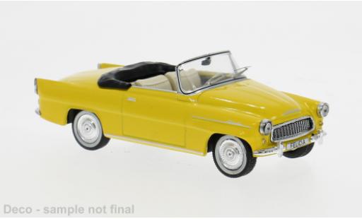 Skoda Felicia 1/43 IXO Cabrio gelb 1959 1:43 coche miniatura