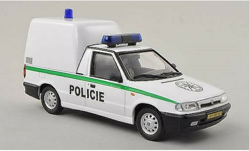 Skoda Felicia Pick-Up 1/43 Abrex Pickup Policie Ceske Republiky - Polic&iacute;a der Tschechischen Republik coche miniatura