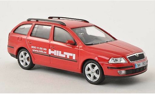 Skoda Octavia Combi 1/43 Abrex II Hilti coche miniatura