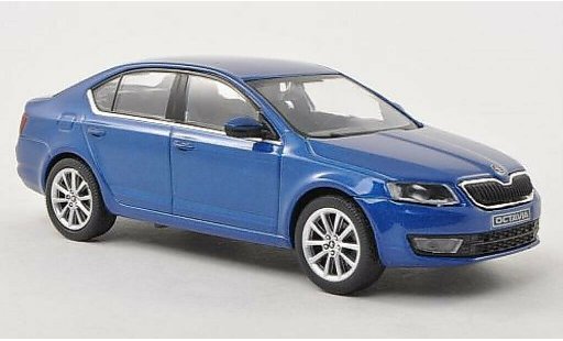Skoda Octavia Base 1/43 Abrex III azul 2013 coche miniatura
