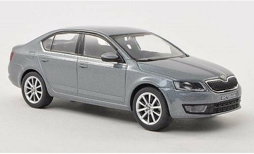 Skoda Octavia Base 1/43 Abrex III gris 2013 coche miniatura