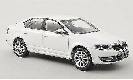 Skoda Octavia Base 1/43 Abrex III blanco 2013 coche miniatura
