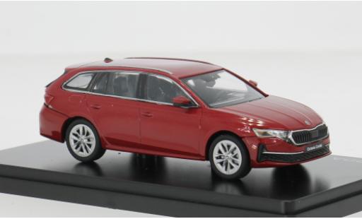 Skoda Octavia 1/43 Abrex IV FL rojo 2024 1:43