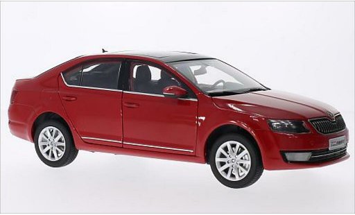 Skoda Octavia Base 1/18 Paudi rojo 2014 coche miniatura