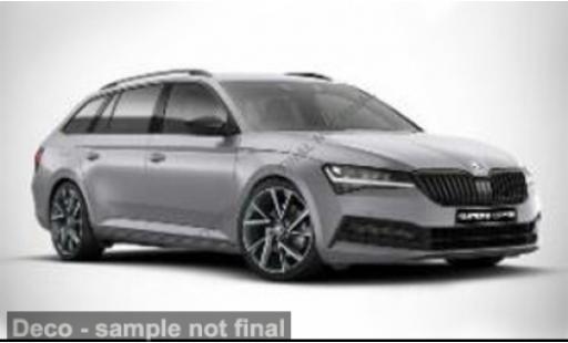 Skoda Superb 1/18 Solido grau 1:18 coche miniatura