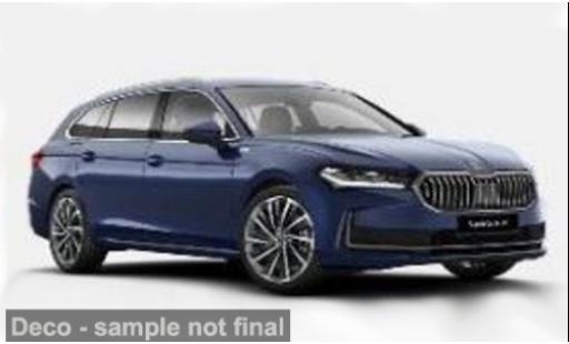Skoda Superb 1/18 Solido II (3T) Combi blau 1:18 coche miniatura
