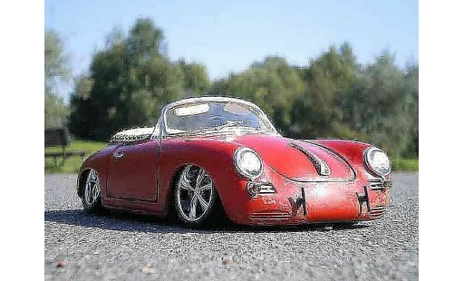 Porsche 356 Base 1/18 Burago old school coche miniatura