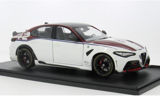 Coche miniatura Alfa Romeo Giulia 1/18 Solido GTAM weiss/rojo 1:18 Alfa Romeo Giulia 1/18 Solido GTAM weiss/rojo 1:18 coche miniatura