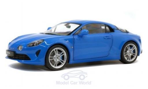 Coche miniatura Alpine A110 1/18 Solido Pure metalico azul 2018 Alpine A110 1/18 Solido Pure metalico azul 2018 coche miniatura
